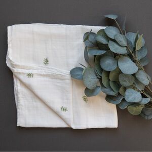 Peach & Proper Sprout Swaddle Blanket